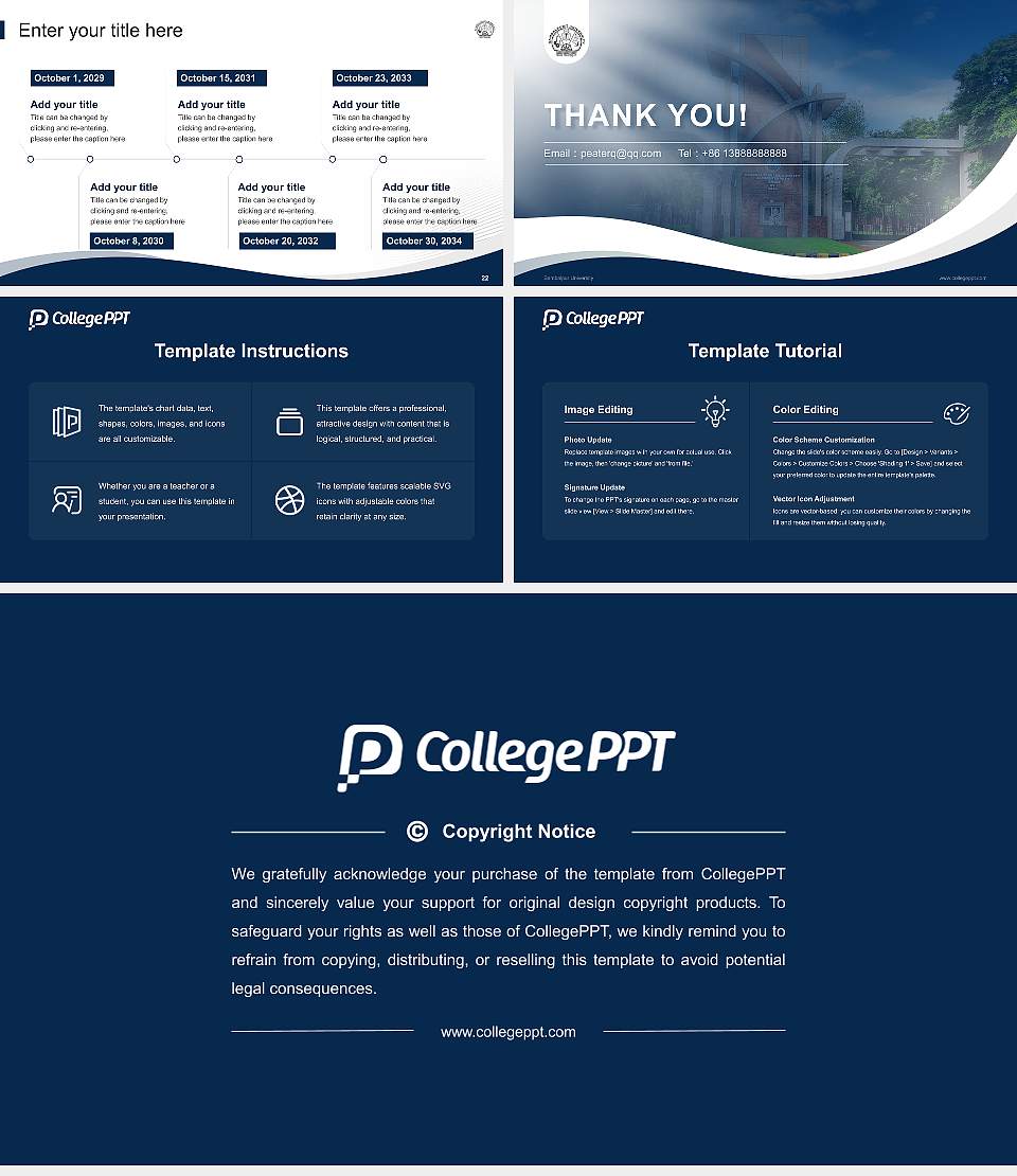 Sambalpur University Lecture Sharing and Networking Event PPT Template16:9 ratio PPT effect preview image4