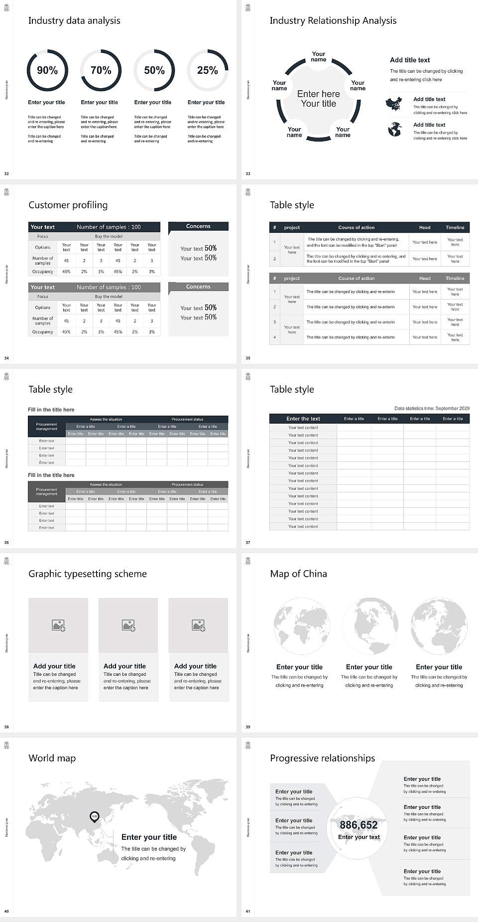 RV University Competition/Entrepreneurship Contest PPT Template4:3 ratio PPT effect preview image5