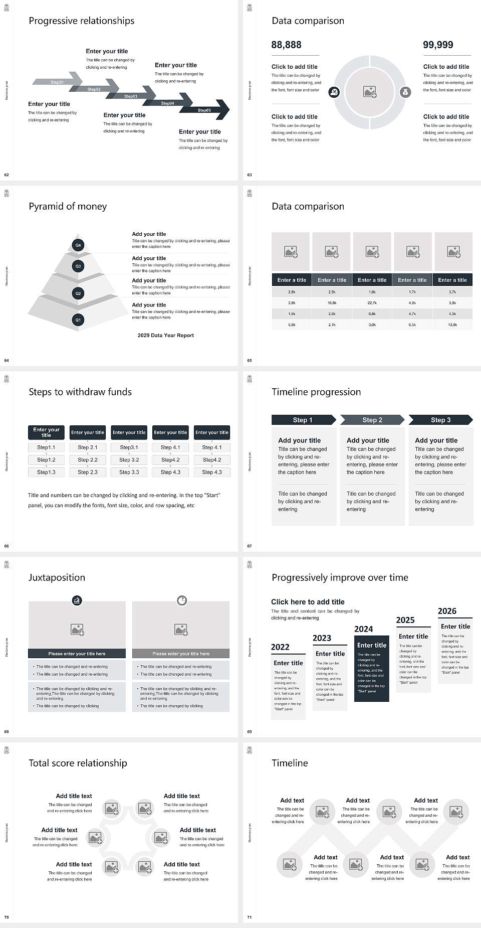 RV University Competition/Entrepreneurship Contest PPT Template4:3 ratio PPT effect preview image8