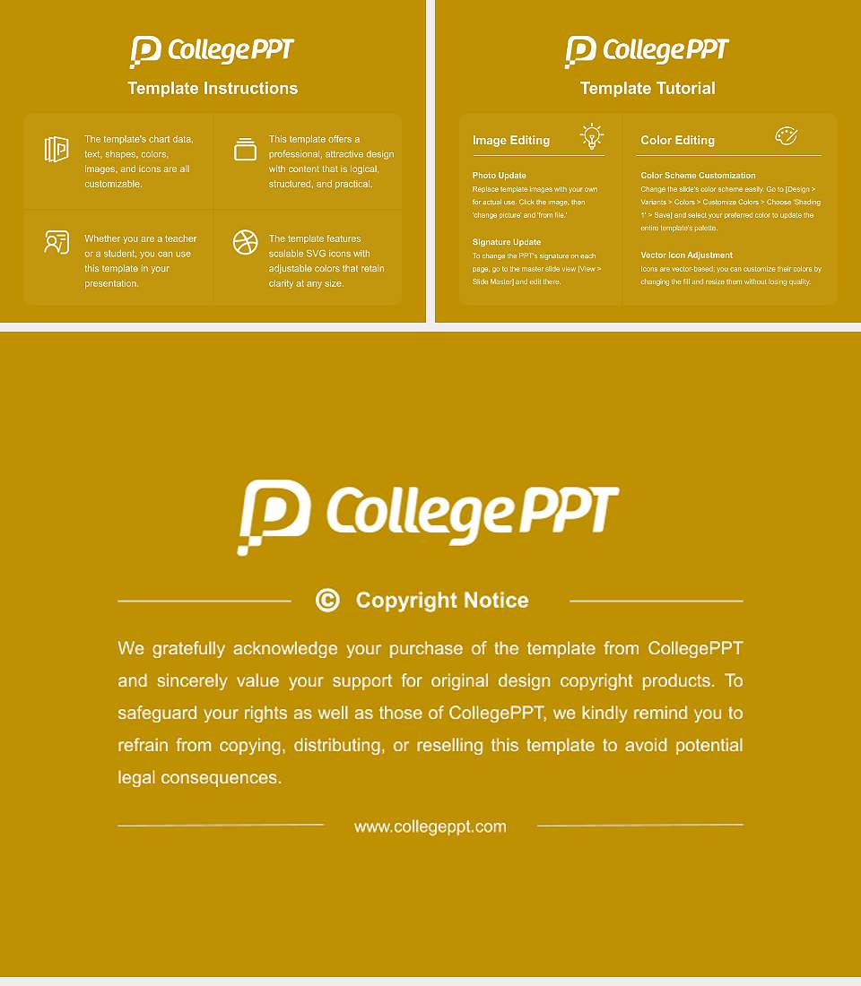 Seacom Skills University Course/Courseware Creation PPT Template4:3 ratio PPT effect preview image5