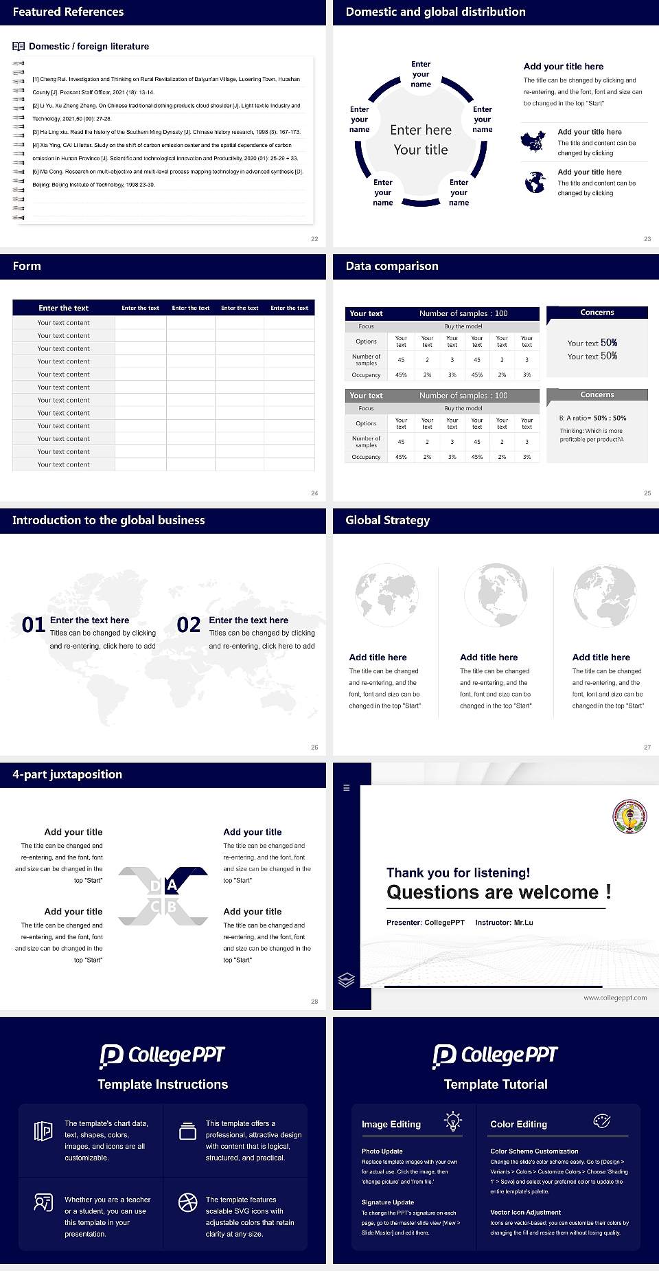 Rajiv Gandhi University of Health Sciences Thesis Proposal/Graduation Defense PPT Template4:3 ratio PPT effect preview image4