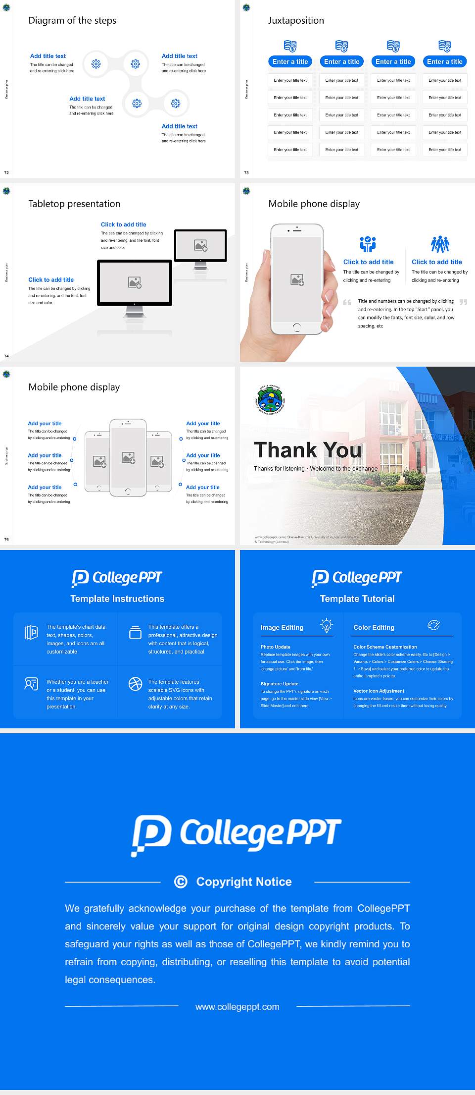 Sher-e-Kashmir University of Agricultural Science & Technology (Jammu) Competition/Entrepreneurship Contest PPT Template4:3 ratio PPT effect preview image9