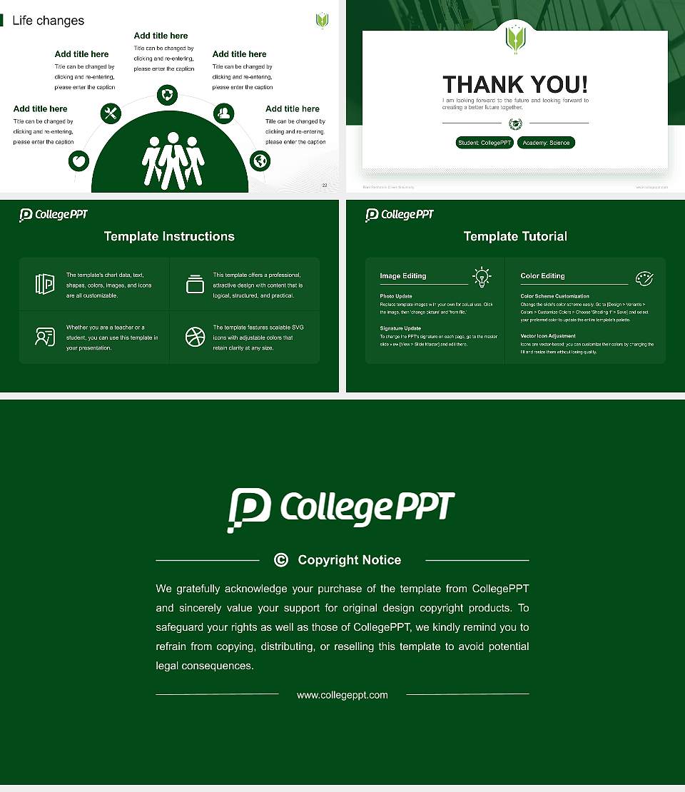 Rani Rashmoni Green University National Scholarship Defense PPT Template16:9 ratio PPT effect preview image4