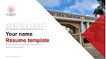 Rama Devi Women’s University Resume PPT Template