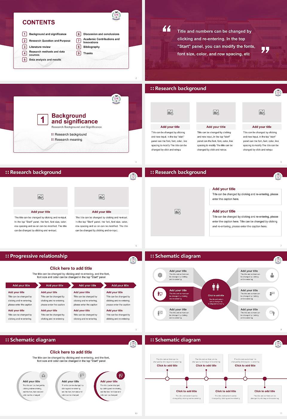 Sathyabama Institute of Science and Technology Graduation Thesis Defense PPT Template16:9 ratio PPT effect preview image2
