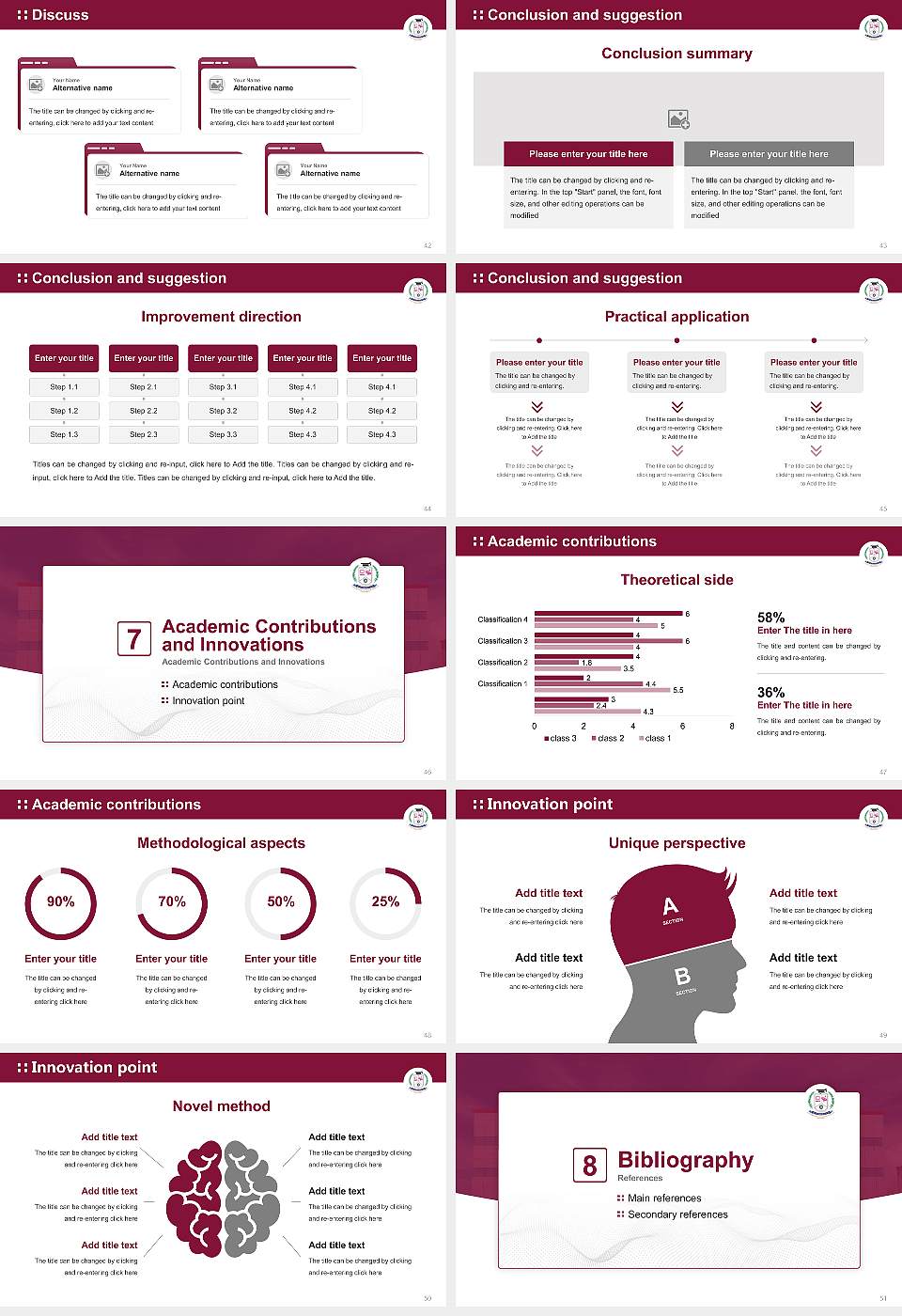 Sathyabama Institute of Science and Technology Graduation Thesis Defense PPT Template16:9 ratio PPT effect preview image6