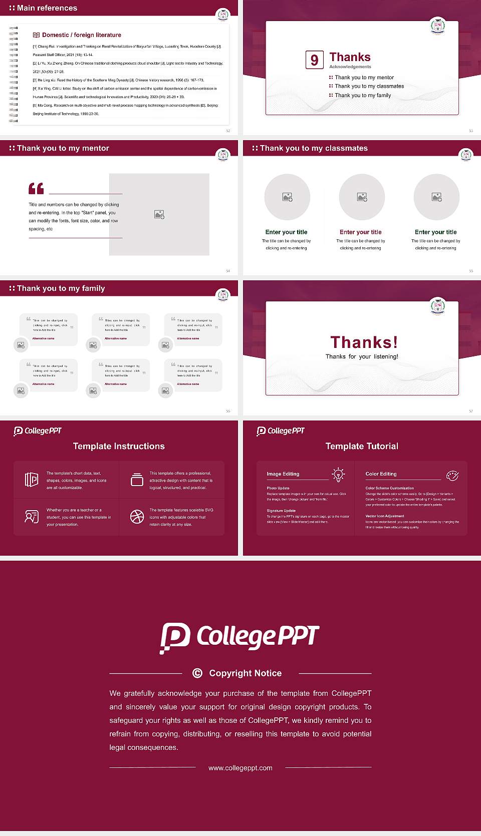 Sathyabama Institute of Science and Technology Graduation Thesis Defense PPT Template16:9 ratio PPT effect preview image7