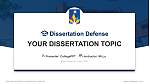 Sharda University Graduation Thesis Defense PPT Template