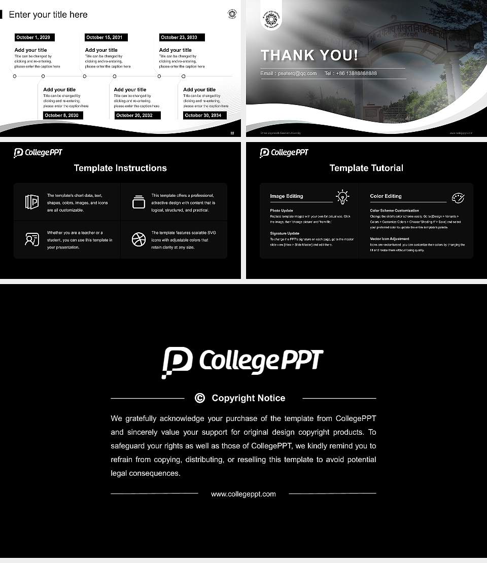 Shree Jagannath Sanskrit University Lecture Sharing and Networking Event PPT Template16:9 ratio PPT effect preview image4