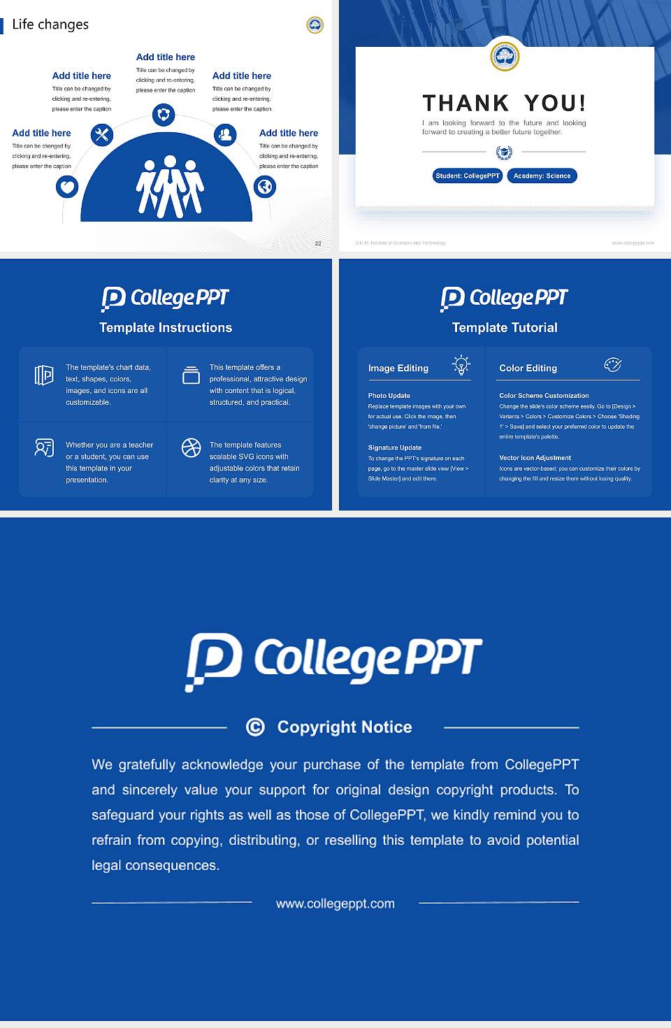 S.R.M. Institute of Sciences and Technology National Scholarship Defense PPT Template4:3 ratio PPT effect preview image4