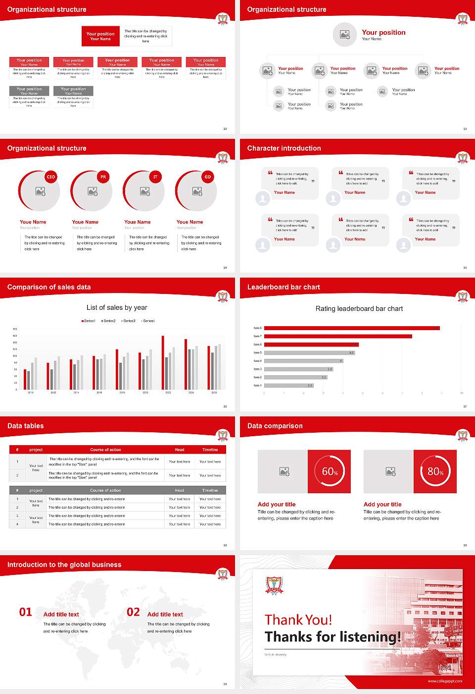 Santosh University Academic Presentation/Research Findings Report PPT Template16:9 ratio PPT effect preview image4