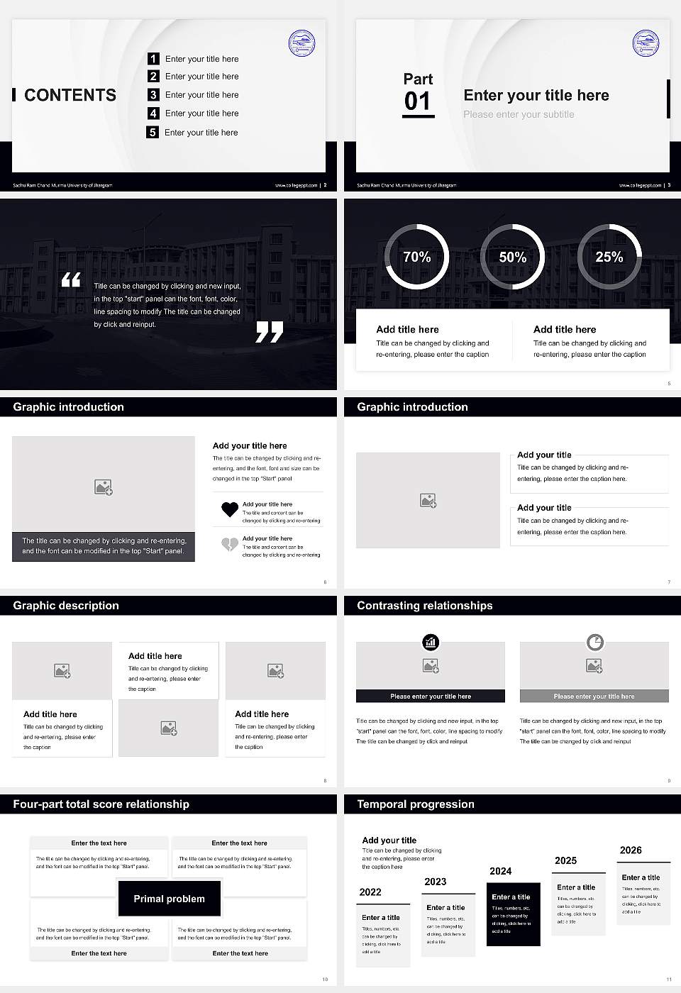 Sadhu Ram Chand Murmu University of Jhargram Thesis Proposal/Graduation Defense PPT Template16:9 ratio PPT effect preview image2