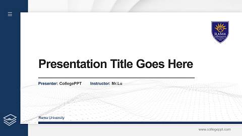 Rama University Thesis Proposal/Graduation Defense PPT Template