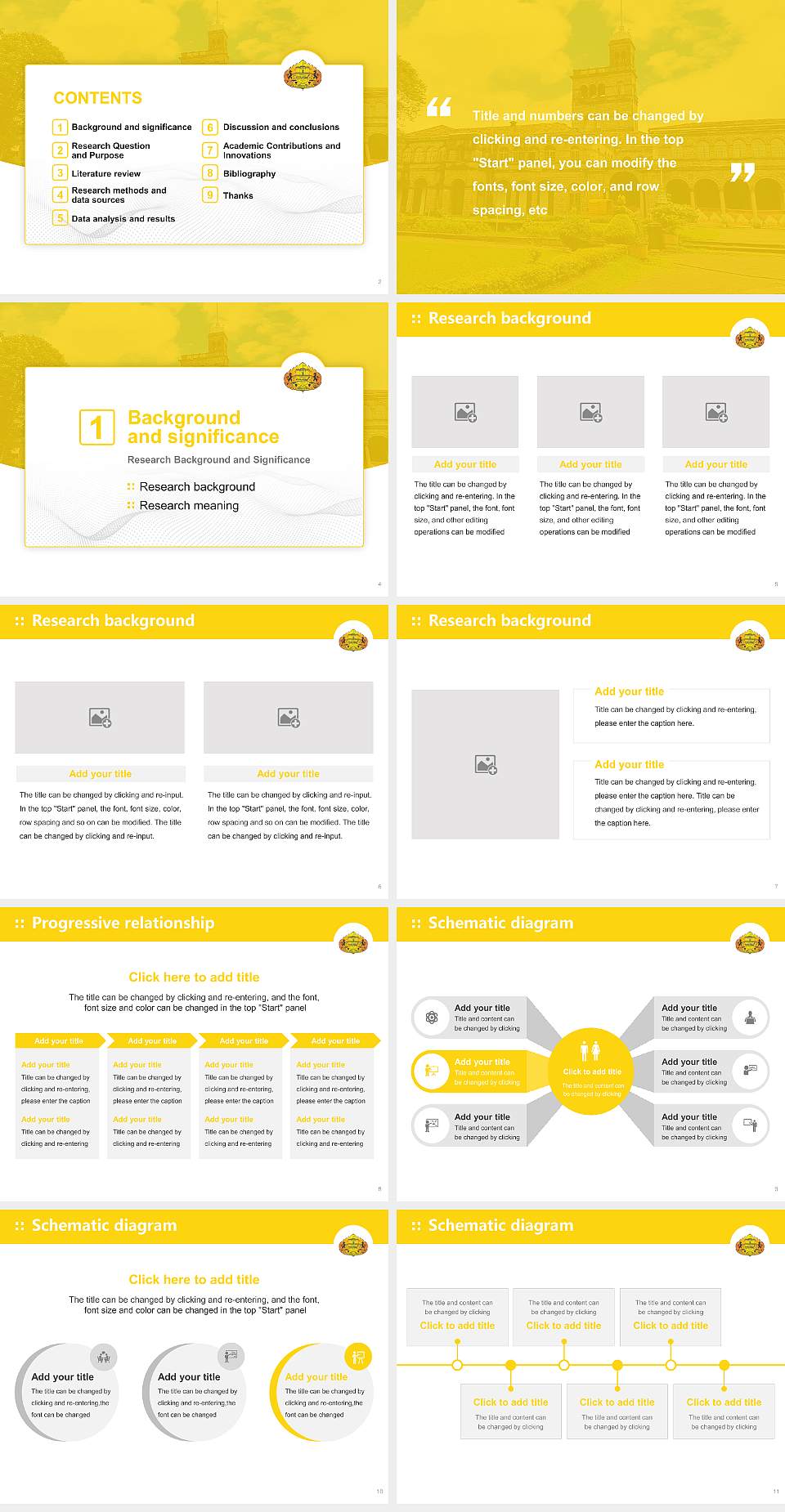 Savitribai Phule Pune University Graduation Thesis Defense PPT Template4:3 ratio PPT effect preview image2
