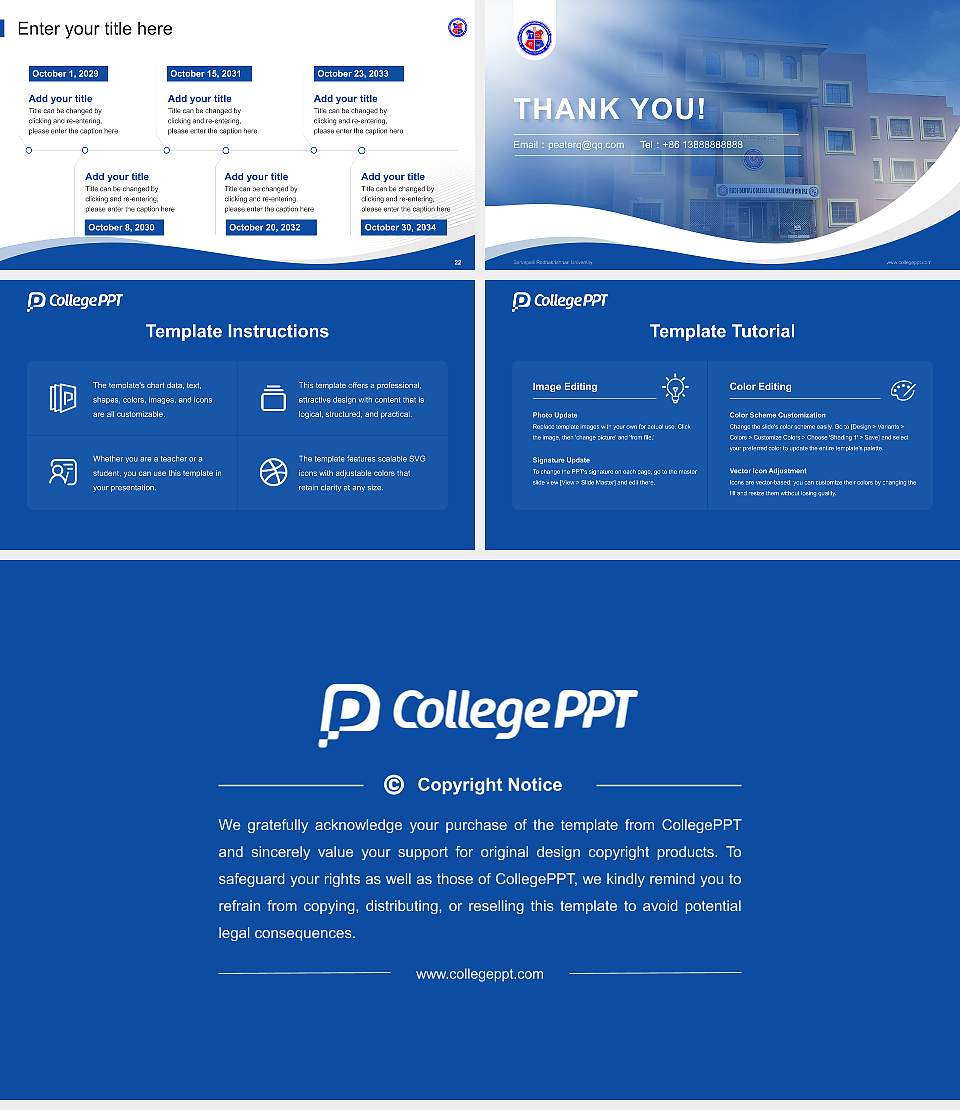 Sarvepalli Radhakrishnan University Lecture Sharing and Networking Event PPT Template16:9 ratio PPT effect preview image4