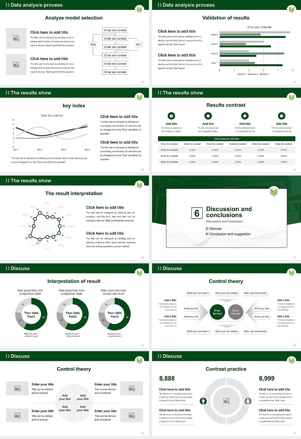 Rani Rashmoni Green University Graduation Thesis Defense PPT Template16:9 ratio PPT effect preview image5