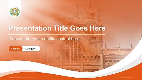 Sampurnanand Sanskrit Vishwavidyalaya Lecture Sharing and Networking Event PPT Template