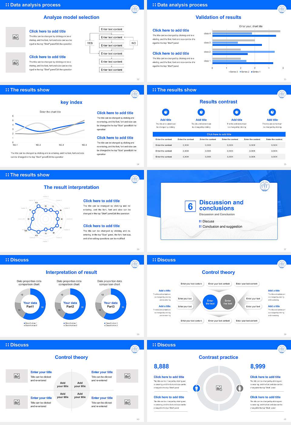 Sardar Bhagwan Singh University Graduation Thesis Defense PPT Template16:9 ratio PPT effect preview image5