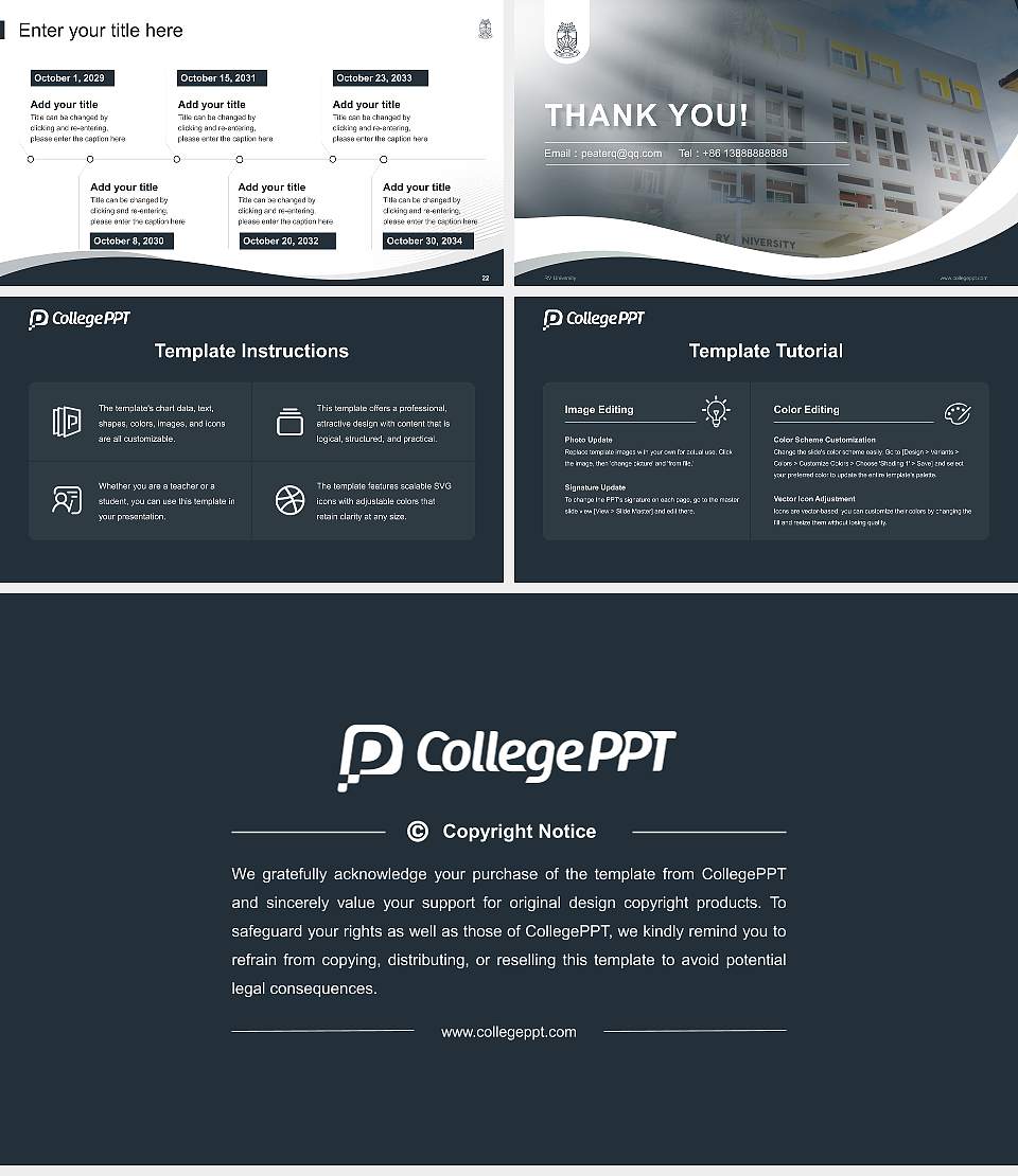 RV University Lecture Sharing and Networking Event PPT Template16:9 ratio PPT effect preview image4
