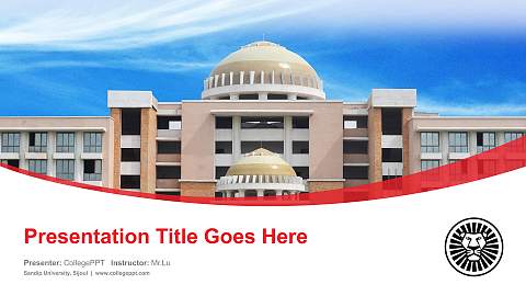 Sandip University, Sijoul Course/Courseware Creation PPT Template