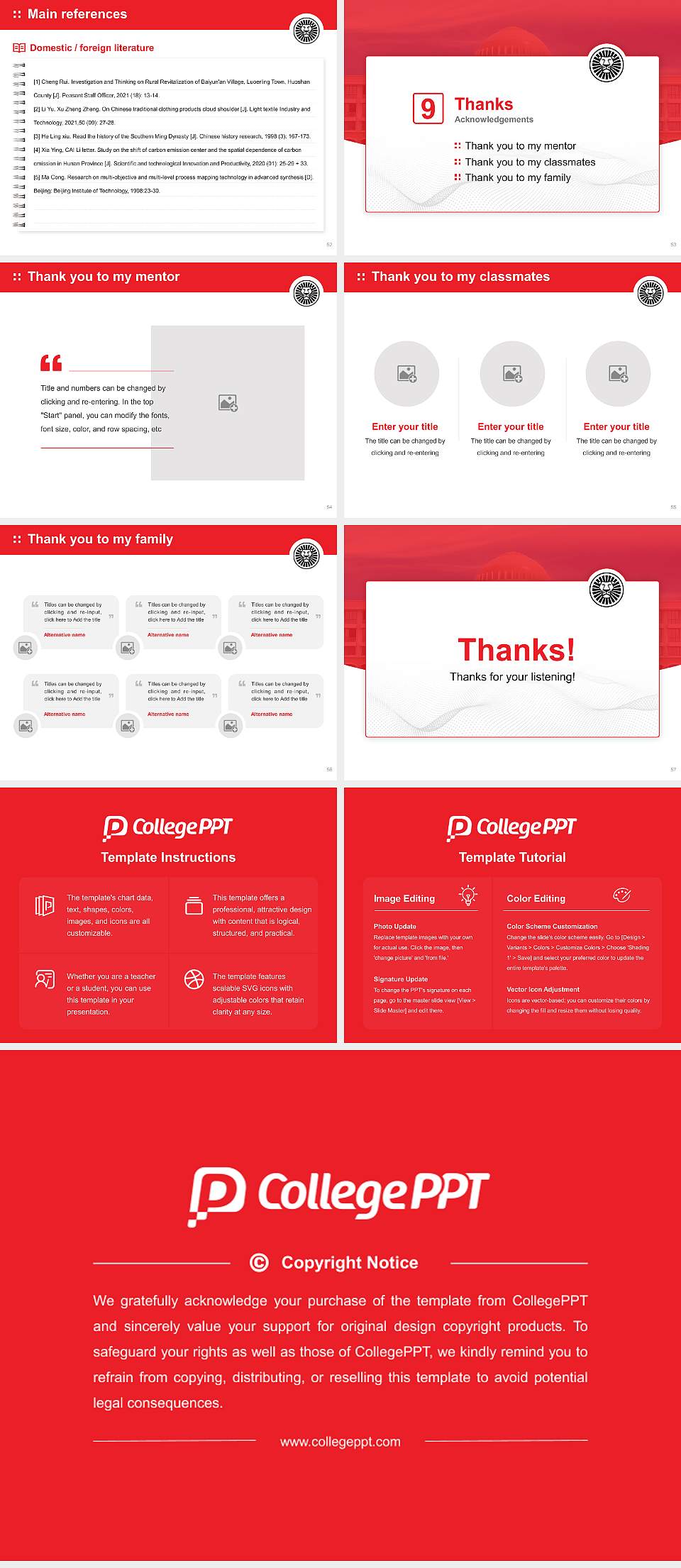Sandip University, Sijoul Graduation Thesis Defense PPT Template4:3 ratio PPT effect preview image7