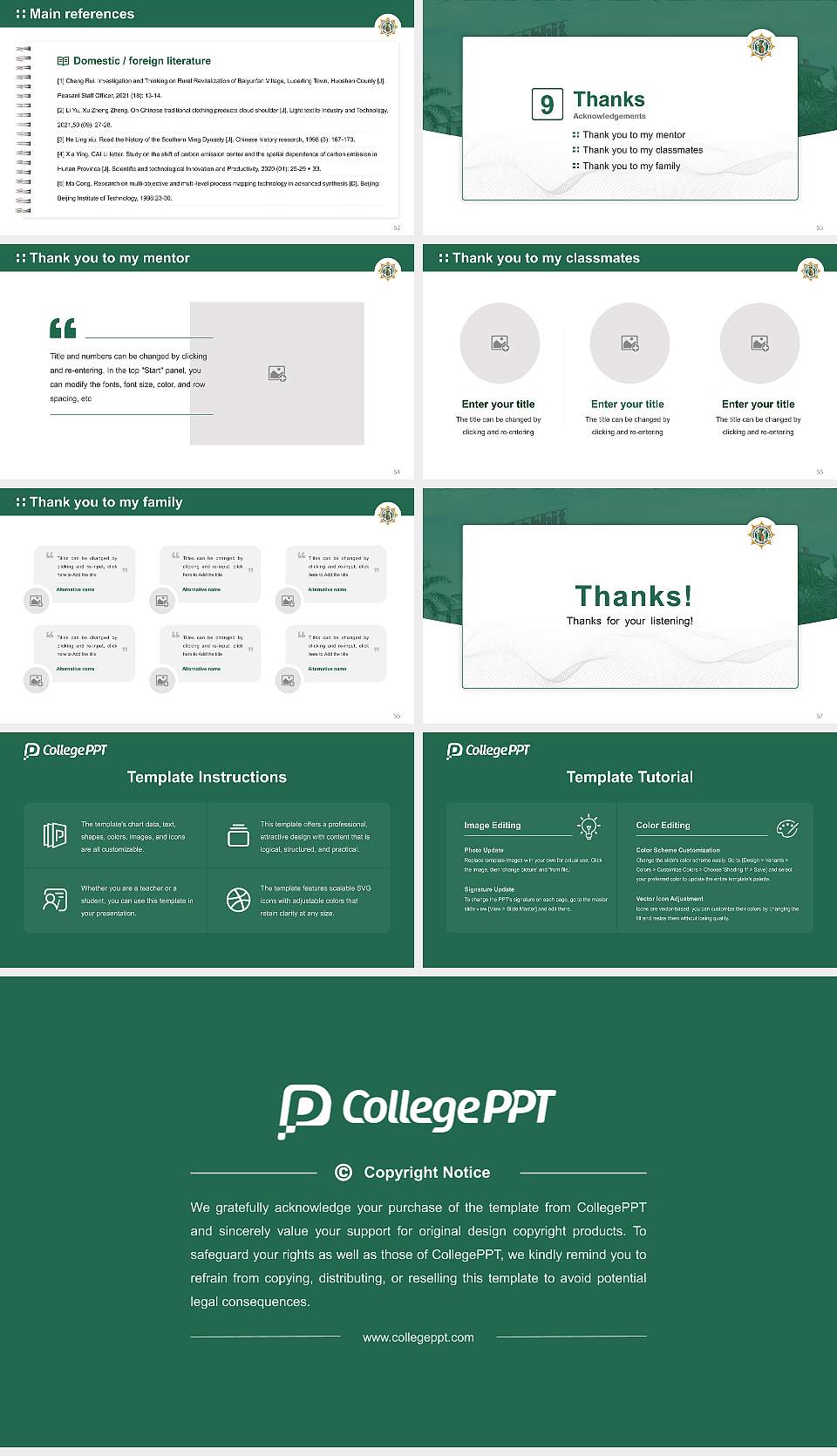 Shobhit Institute of Engineering & Technology Graduation Thesis Defense PPT Template16:9 ratio PPT effect preview image7