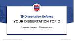 Ram Krishna Dharmarth Foundation University Graduation Thesis Defense PPT Template