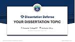 Sardar Patel University Mandi Disputation Powerpoint Vorlage