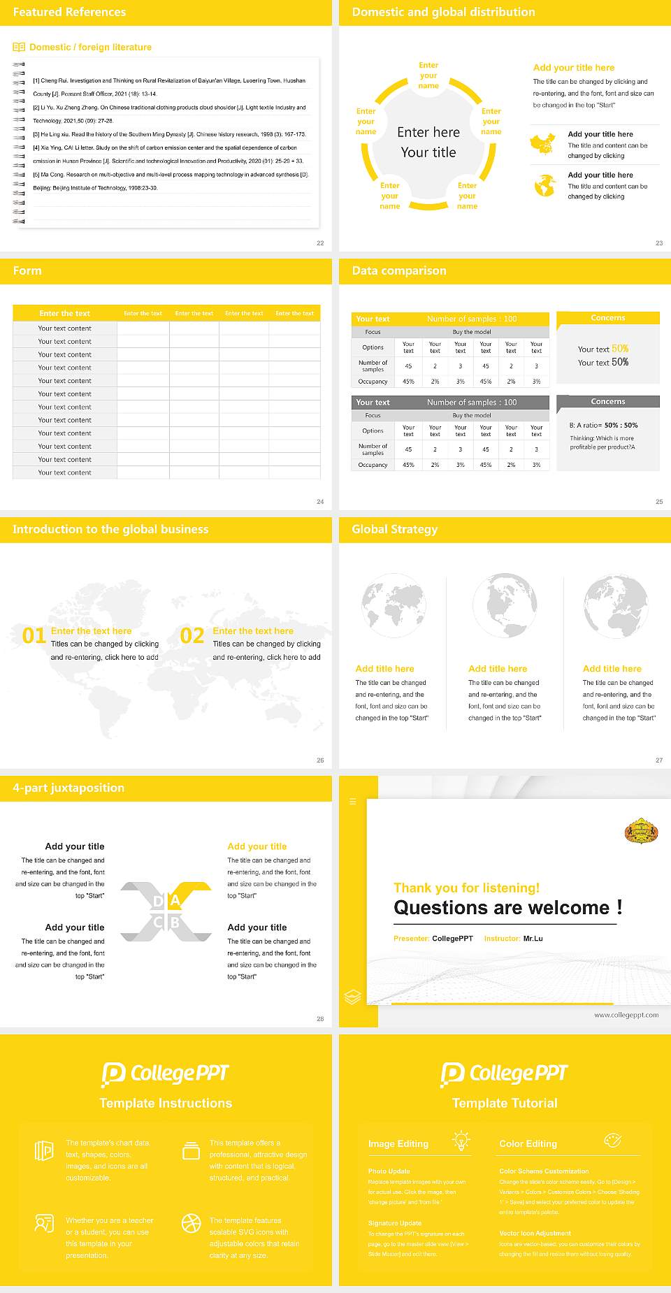 Savitribai Phule Pune University Thesis Proposal/Graduation Defense PPT Template4:3 ratio PPT effect preview image4