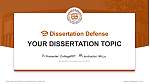 Sarala Birla University Disputation Powerpoint Vorlage