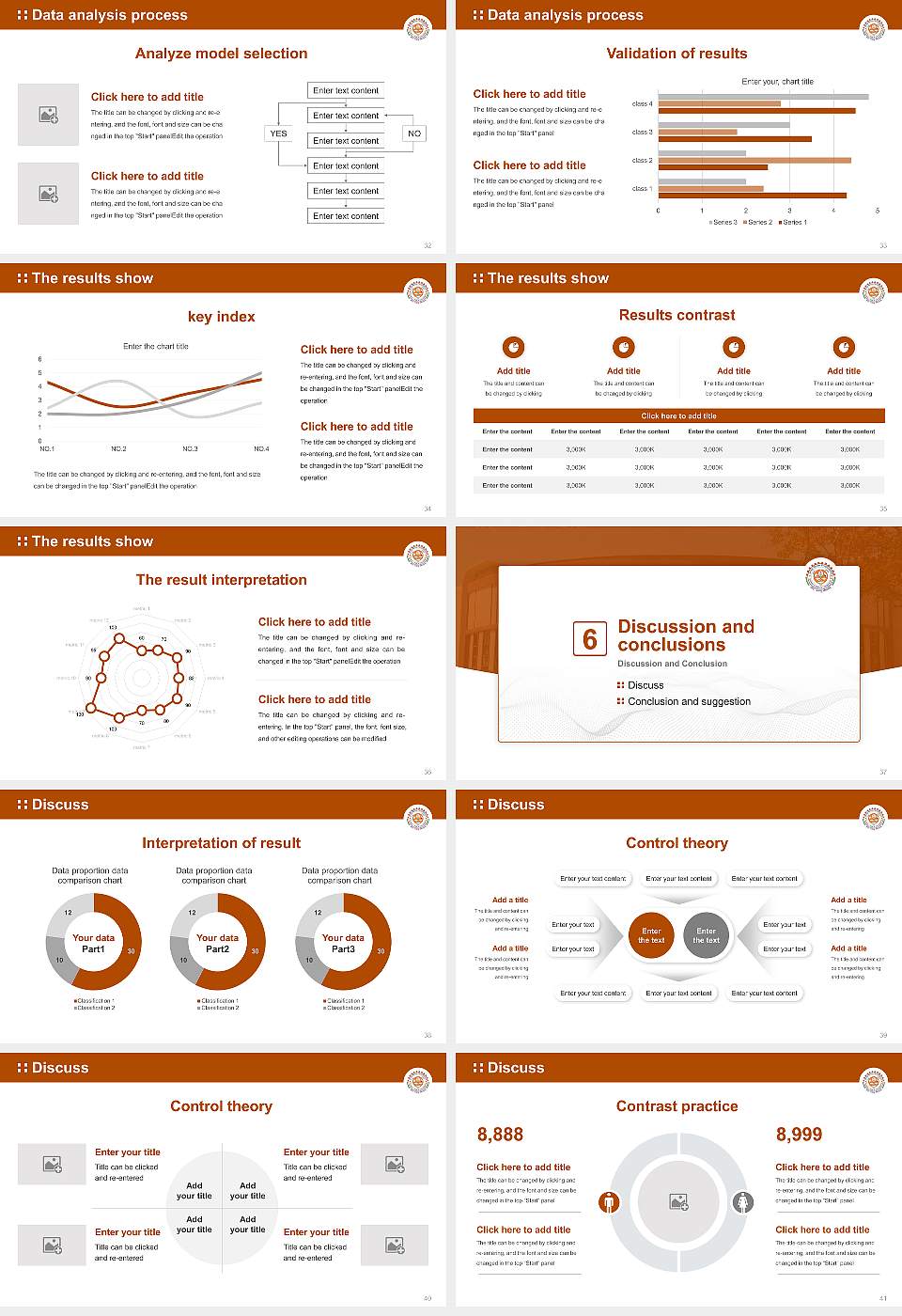 Sarala Birla University Graduation Thesis Defense PPT Template16:9 ratio PPT effect preview image5