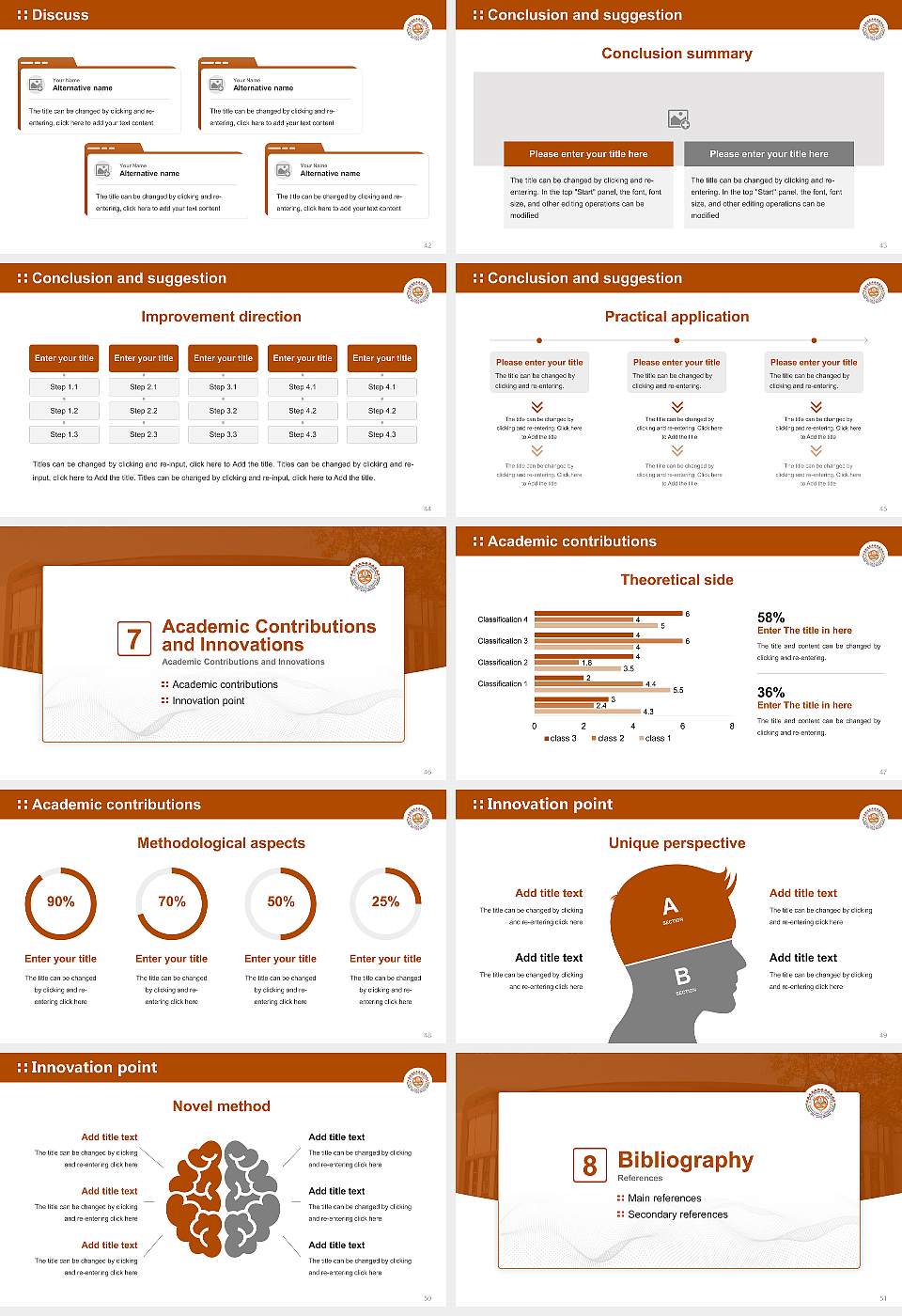 Sarala Birla University Graduation Thesis Defense PPT Template16:9 ratio PPT effect preview image6