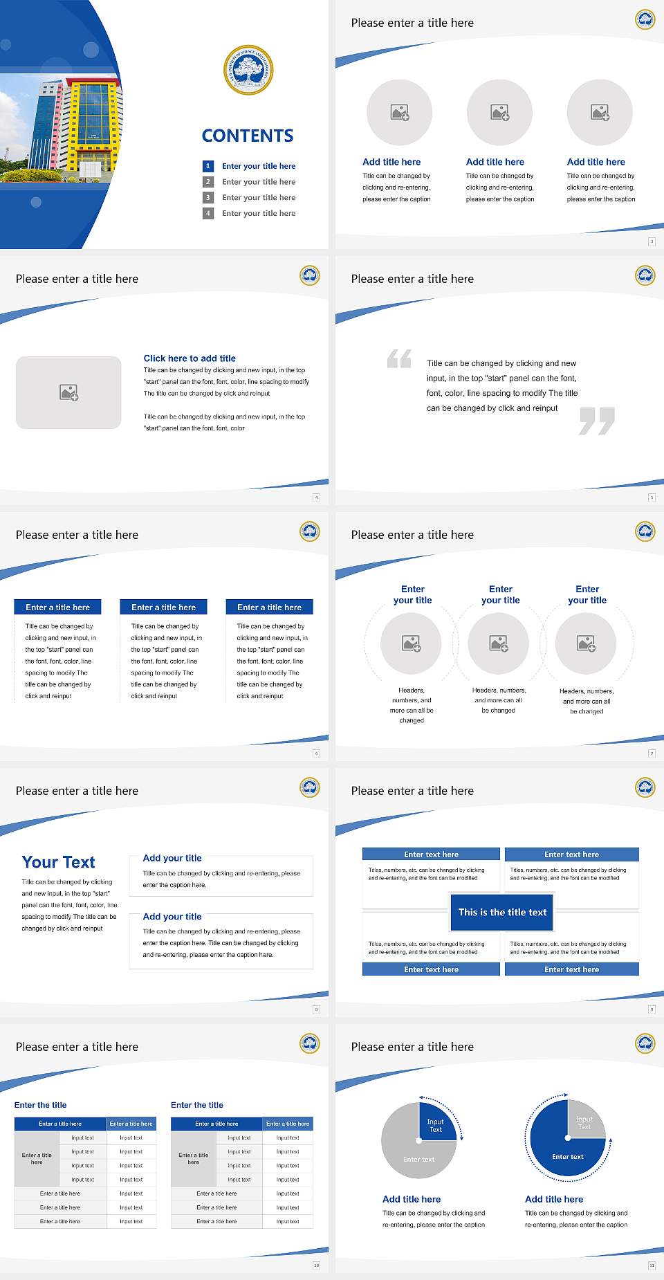 S.R.M. Institute of Sciences and Technology Course/Courseware Creation PPT Template4:3 ratio PPT effect preview image2