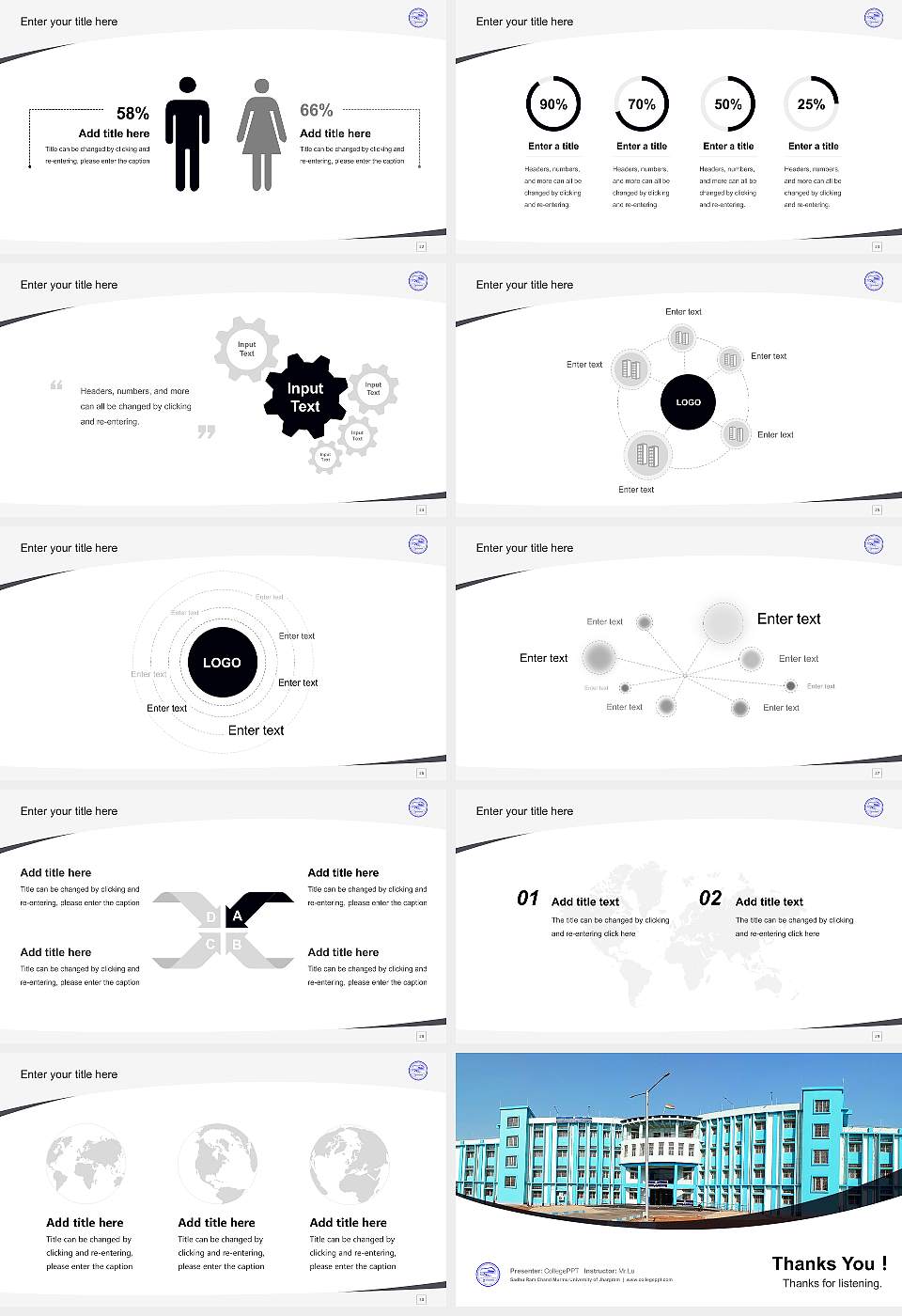 Sadhu Ram Chand Murmu University of Jhargram Course/Courseware Creation PPT Template16:9 ratio PPT effect preview image4