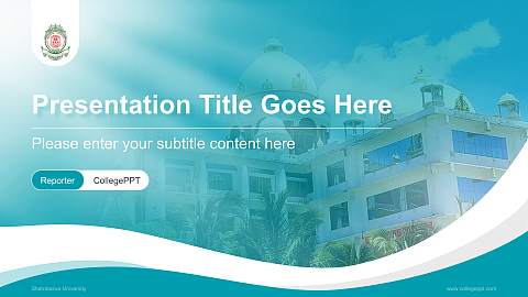 Sharnbasva University Lecture Sharing and Networking Event PPT Template