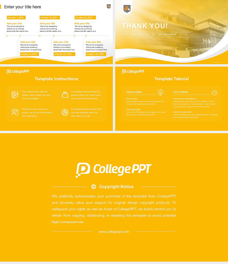 Raffles University Lecture Sharing and Networking Event PPT Template16:9 ratio PPT effect preview image4