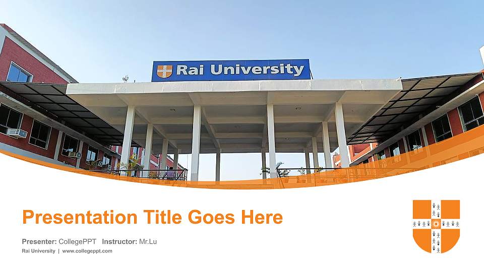 Rai University Course/Courseware Creation PPT Template16:9 ratio PPT effect preview image