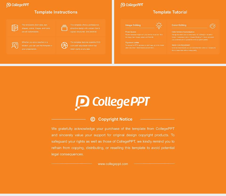 Rai University Course/Courseware Creation PPT Template16:9 ratio PPT effect preview image5