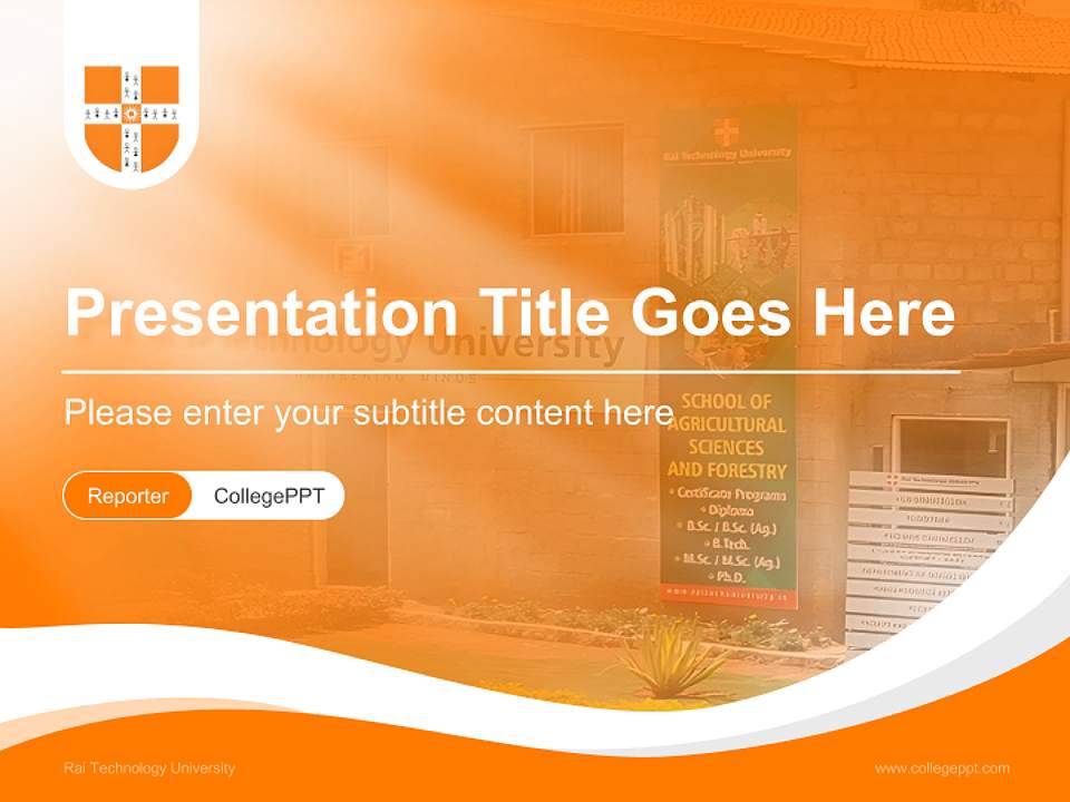 Rai Technology University Lecture Sharing and Networking Event PPT Template4:3 ratio PPT effect preview image4