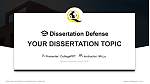 Quantum University Disputation Powerpoint Vorlage