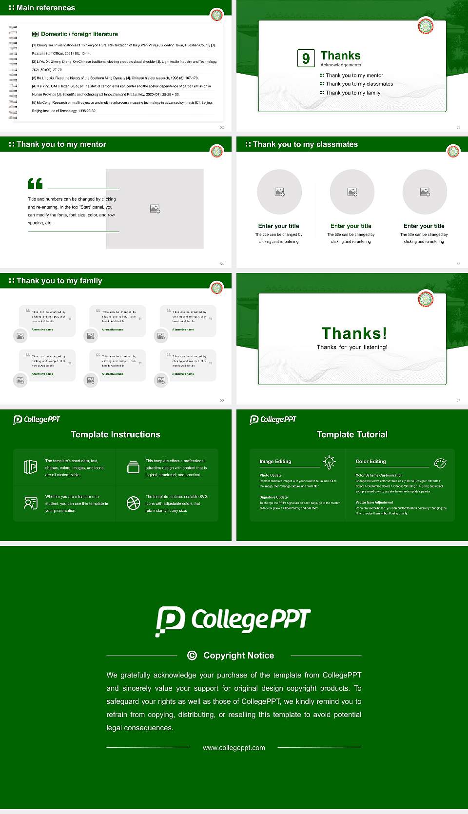 Professor Jayashankar Telangana State Agricultural University Graduation Thesis Defense PPT Template16:9 ratio PPT effect preview image7