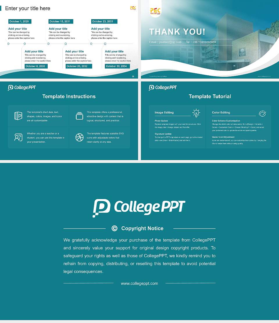 Punjab Engineering College Lecture Sharing and Networking Event PPT Template16:9 ratio PPT effect preview image4