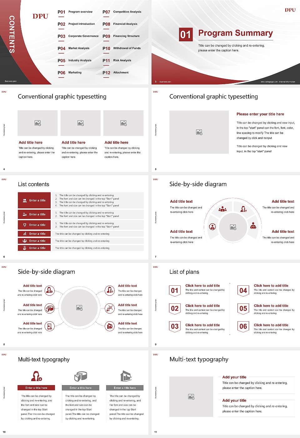 Padmashree Dr. D.Y. Patil Vidyapeeth Competition/Entrepreneurship Contest PPT Template16:9 ratio PPT effect preview image2