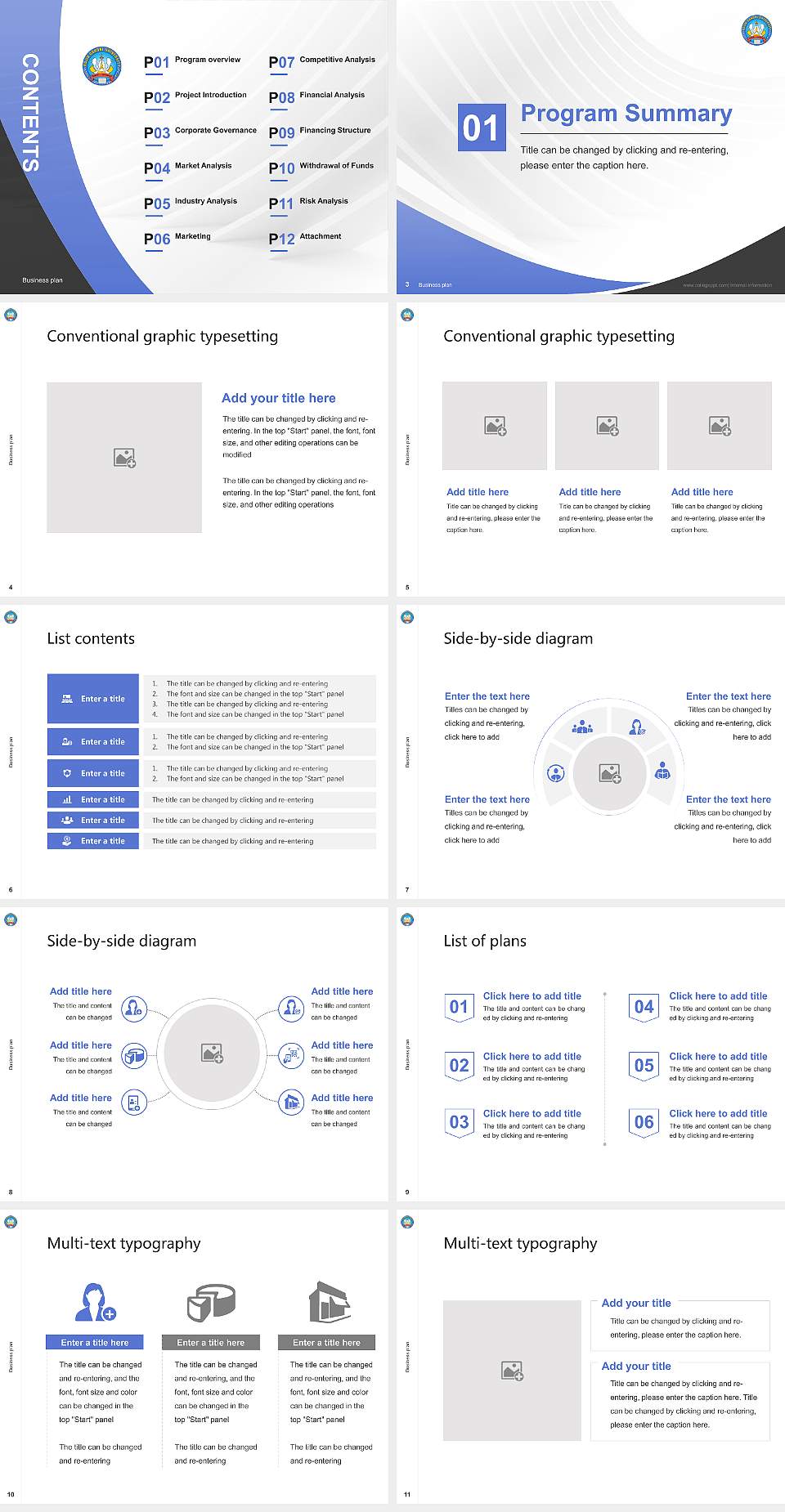 Rajiv Gandhi University Competition/Entrepreneurship Contest PPT Template4:3 ratio PPT effect preview image2