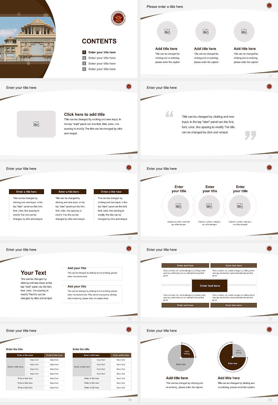 Raja Mahendra Pratap Singh State University Course/Courseware Creation PPT Template16:9 ratio PPT effect preview image2