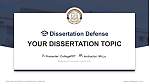 Radha Govind University Disputation Powerpoint Vorlage