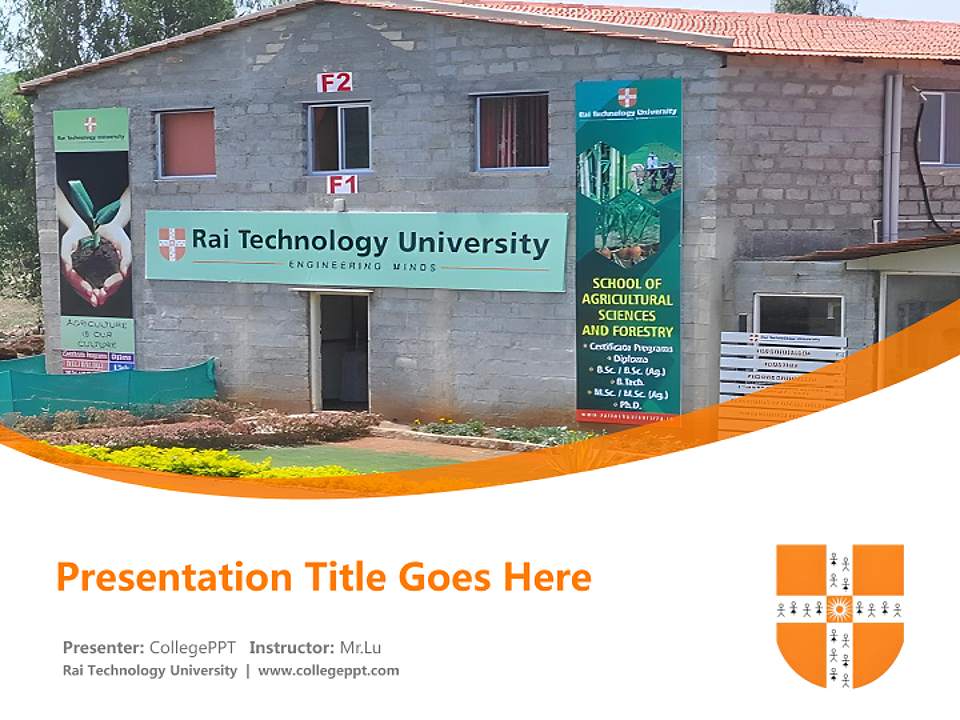 Rai Technology University Course/Courseware Creation PPT Template4:3 ratio PPT effect preview image5