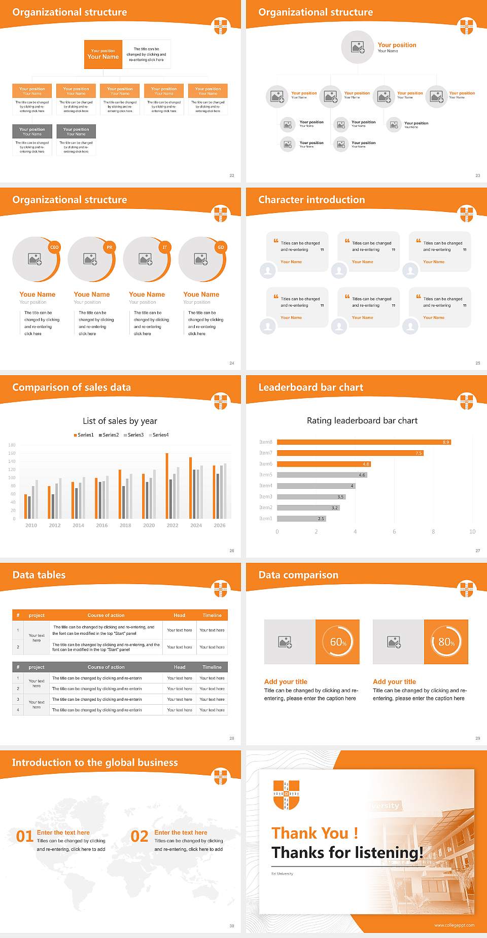 Rai University Academic Presentation/Research Findings Report PPT Template4:3 ratio PPT effect preview image4