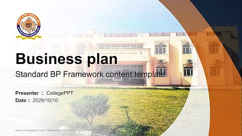 Rajasthan Technical University Competition/Entrepreneurship Contest PPT Template