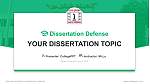 Raiganj University Disputation Powerpoint Vorlage
